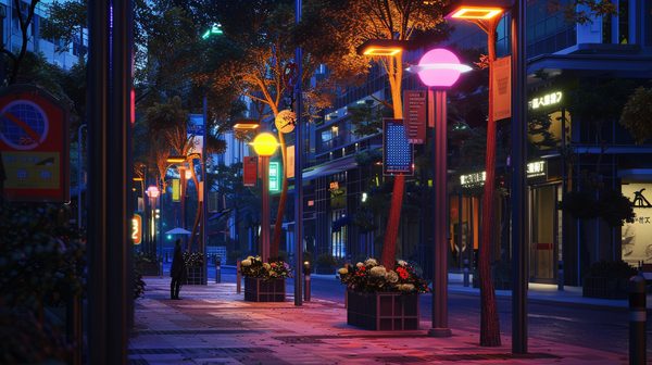 Éclairage public solaire: solutions durables et intelligentes de sunna design