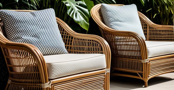 Fauteuils en rotin : confort, style et durabilité pour votre intérieur
